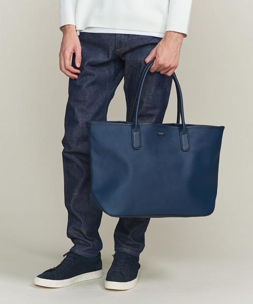 BEAUTY&YOUTH UNITED ARROWS(ビューティーアンドユースユナイテッドアローズ)の「BY コーティング エンボス トートバッグ ◇:(トートバッグ・メンズ・ダークブラウン/ネイビー/ブラック/グレー/ブラウン/ロイヤルブルー・FREE)」の17枚目の写真