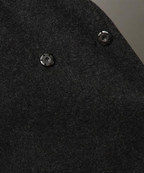 BEAUTY&YOUTH UNITED ARROWS（ビューティーアンドユースユナイテッドアローズ）の「BY ダブルフェイス トレンチコート◆（トレンチコート・メンズ・ブラック/オリーブ・SMALL/MEDIUM/LARGE/X-LARGE）」の8枚目の写真