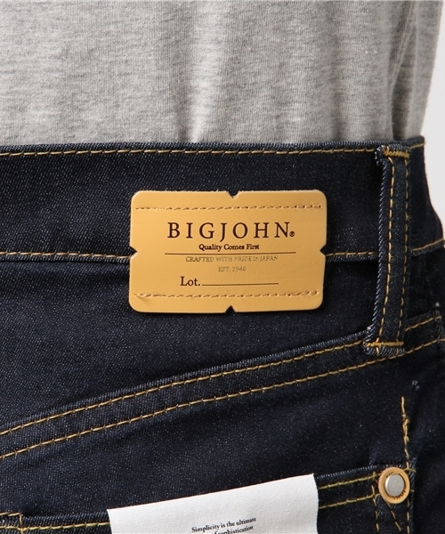 rehacer STAND(レアセルスタンド)の「rehacer×BIGJOHN COMPLETE FREE DENIM ONE WASH(デニムパンツ・メンズ・インディゴブルー・MEDIUM/SMALL/LARGE)」の8枚目の写真