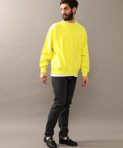 BEAUTY&YOUTH UNITED ARROWS(ビューティーアンドユースユナイテッドアローズ)の「BY ビッグ スウェット ◆(スウェット・メンズ・パープル/イエロー/ホワイト・LARGE/MEDIUM/SMALL/X-LARGE)」の5枚目の写真