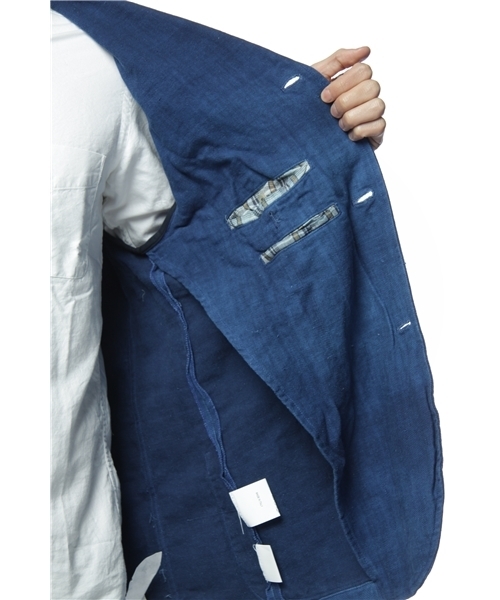 CIAOPANIC（チャオパニック）の「B'S BEE   PUZZLEJACKET（デニムジャケット・メンズ・インディゴブルー・MEDIUM/LARGE）」の4枚目の写真