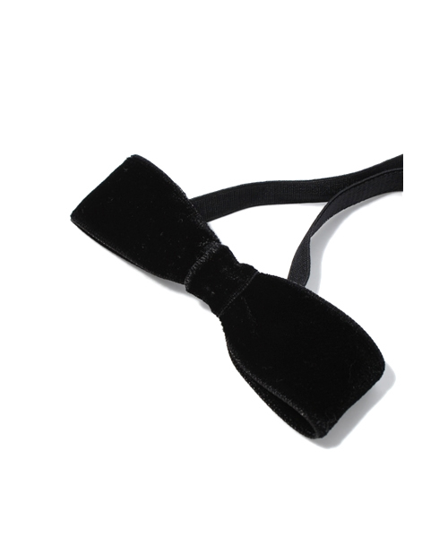 こども ビームス(コドモビームス)の「lusikka / ベロアカチューム(カチューシャ・キッズ・ブラック/ネイビー・ONE SIZE)」の3枚目の写真