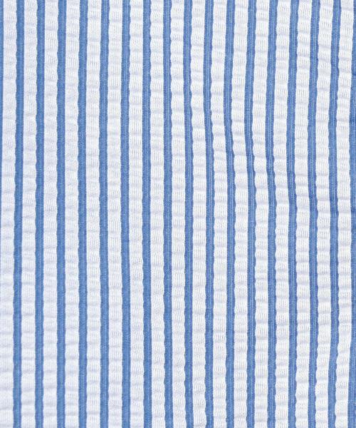 BEAUTY&YOUTH UNITED ARROWS（ビューティーアンドユースユナイテッドアローズ）の「BY シアサッカー フード パーカー ◆（パーカー・メンズ・コバルトブルー/ネイビー/ホワイト・X-LARGE/MEDIUM/LARGE/SMALL）」の11枚目の写真