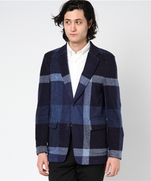 BLACK LABEL CRESTBRIDGE | ビックスケールクレストブリッジチェックパイルジャケット【COLLECTION LINE】(テーラードジャケット)