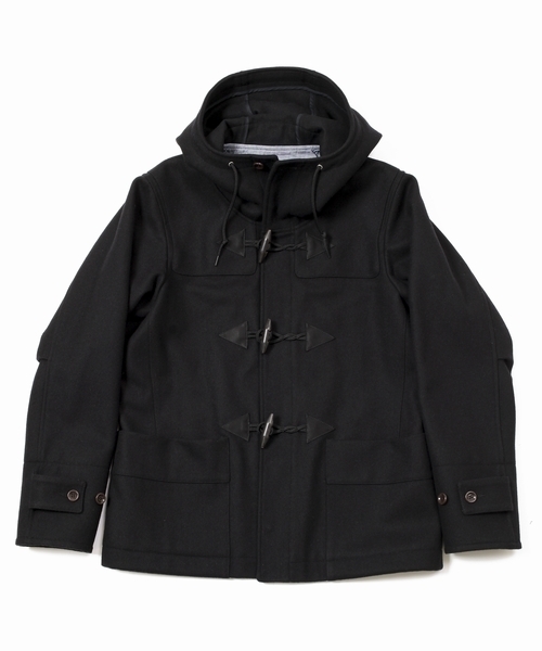 BEAUTY&YOUTH UNITED ARROWS（ビューティーアンドユースユナイテッドアローズ）の「by メルトン ダッフルコート ∴ ◆（ダッフルコート・メンズ・ブラック/ダークグレー・SMALL/MEDIUM/LARGE/X-LARGE）」の5枚目の写真