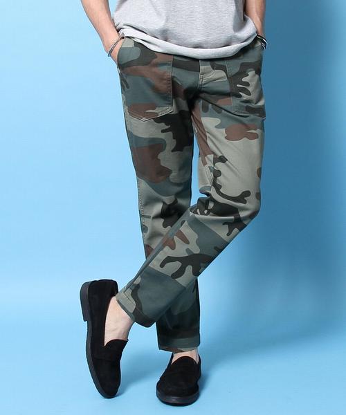 coen（コーエン）の「イージーベイカーパンツ（その他パンツ・メンズ・オリーブ/ネイビー/その他1・SMALL/MEDIUM/LARGE/X-LARGE）」の3枚目の写真