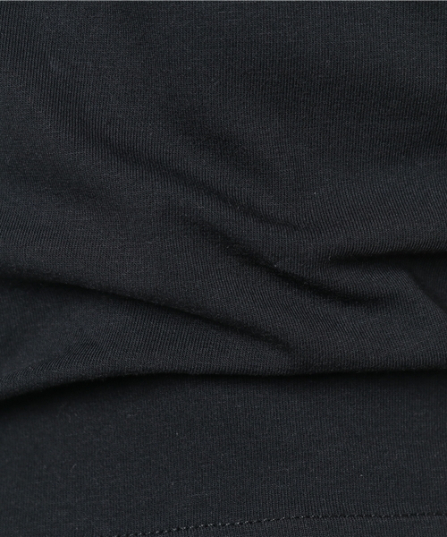 EGOIST(エゴイスト)の「両Vデザインsweat stainトップ (Tシャツ/カットソー・レディース・グレー/ブラック/ホワイト/ネイビー/オレンジ・FREE)」の8枚目の写真