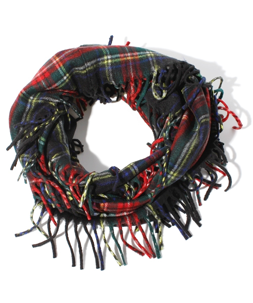 こども ビームス（コドモビームス）の「Smoothy / リング マフラー（マフラー・キッズ・ブラック/ベージュ/レッド/レッド系その他/パープル/ワイン・ONE SIZE）」の2枚目の写真