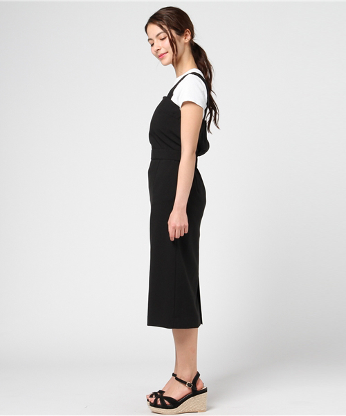 N.（N. Natural Beauty Basic）（エヌエヌナチュラルビューティーベーシック）の「２WAYビスチェストレートラインワンピース（ワンピース・レディース・ブルー/ブラック・MEDIUM）」の4枚目の写真