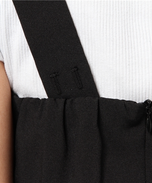 N.（N. Natural Beauty Basic）（エヌエヌナチュラルビューティーベーシック）の「２WAYビスチェストレートラインワンピース（ワンピース・レディース・ブルー/ブラック・MEDIUM）」の7枚目の写真