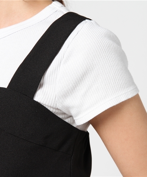 N.（N. Natural Beauty Basic）（エヌエヌナチュラルビューティーベーシック）の「２WAYビスチェストレートラインワンピース（ワンピース・レディース・ブルー/ブラック・MEDIUM）」の9枚目の写真