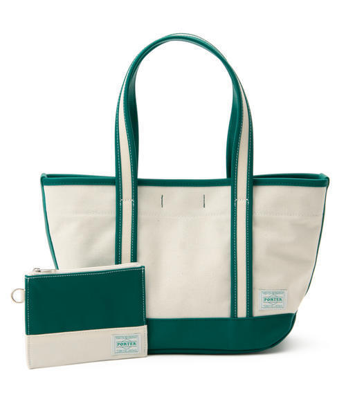PORTER（ポーター）の「PORTER GIRL BOYFRIEND TOTE SMALL <B印 YOSHIDA SELECT>（トートバッグ・レディース・カーキ/ワイン/オレンジ/グリーン系その他/イエロー/ネイビー/ブラック・ONE SIZE）」の4枚目の写真