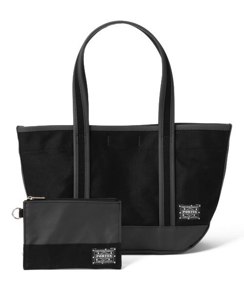 PORTER（ポーター）の「PORTER GIRL BOYFRIEND TOTE SMALL <B印 YOSHIDA SELECT>（トートバッグ・レディース・カーキ/ワイン/オレンジ/グリーン系その他/イエロー/ネイビー/ブラック・ONE SIZE）」の2枚目の写真