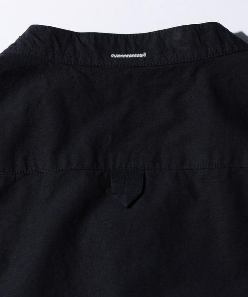 MHL.（エムエイチエル）の「＜MHL.＞ 16 POP N/C SSL/シャツ ◆（シャツ/ブラウス・メンズ・ホワイト/ネイビー・LARGE/MEDIUM）」の5枚目の写真