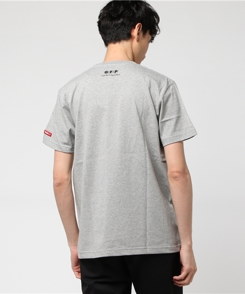 GRANDE FOOTBALL PRODUCTS(グランデフットボールプロダクツ)の「【GRANDE/グランデ】gfp EMBROID POCKET Tシャツ(Tシャツ/カットソー・メンズ・ヘザーグレー/ホワイト/ネイビー/ブラック・L/S/M/XL)」の10枚目の写真