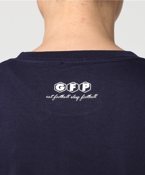 GRANDE FOOTBALL PRODUCTS(グランデフットボールプロダクツ)の「【GRANDE/グランデ】gfp EMBROID POCKET Tシャツ(Tシャツ/カットソー・メンズ・ヘザーグレー/ホワイト/ネイビー/ブラック・L/S/M/XL)」の8枚目の写真