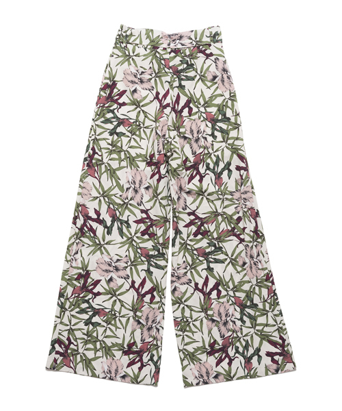 LAYMEE（レイミー）の「Fell wide pants / フェルワイドパンツ（その他パンツ・レディース・ブルー/アイボリー・FREE）」の13枚目の写真