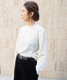 FRAMeWORK | レーススタンドカラーブラウス◆(シャツ/ブラウス)