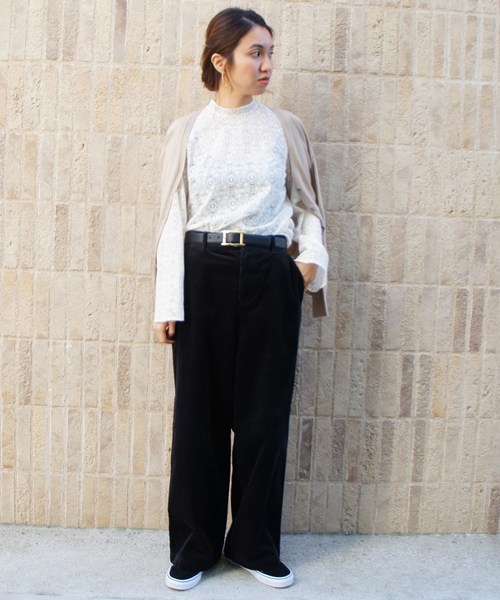 FRAMeWORK(フレームワーク)の「レーススタンドカラーブラウス◆(シャツ/ブラウス・レディース・ホワイト・FREE)」の9枚目の写真