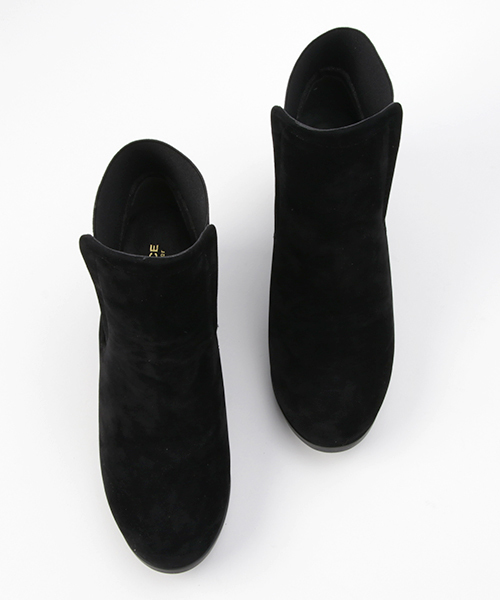 KOBE LETTUCE(コウベレタス)の「バックゴアデザインショートブーツ(ブーツ・レディース・ブラック/ベージュ/ブラウン/ブラック系その他/キャメル・LL/S/M/L)」の6枚目の写真