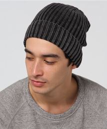 STYLEBLOCK | カラーフェードリブ編みワッチキャップ(ニットキャップ/ビーニー)