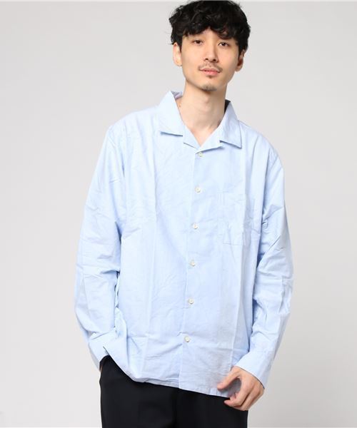 SpinnerBait（スピナーベイト）の「【SPINNER BAIT】スピナーベイト オックスフォード ボックスシャツ / 8304OX（シャツ/ブラウス・メンズ・ブルー/サックスブルー/ホワイト/イエロー/ピンク・42/44/46/48/40）」の2枚目の写真