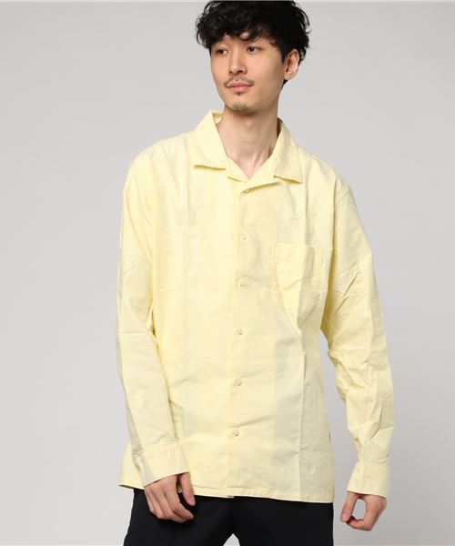 SpinnerBait（スピナーベイト）の「【SPINNER BAIT】スピナーベイト オックスフォード ボックスシャツ / 8304OX（シャツ/ブラウス・メンズ・ブルー/サックスブルー/ホワイト/イエロー/ピンク・42/44/46/48/40）」の4枚目の写真