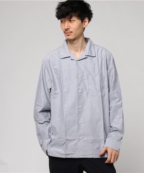 SpinnerBait（スピナーベイト）の「【SPINNER BAIT】スピナーベイト オックスフォード ボックスシャツ / 8304OX（シャツ/ブラウス・メンズ・ブルー/サックスブルー/ホワイト/イエロー/ピンク・42/44/46/48/40）」の3枚目の写真