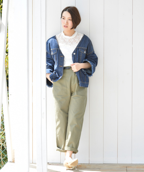 rps（アールピーエス）の「ベイカーパンツ（その他パンツ・レディース・ブラック/ベージュ/カーキ・M）」の22枚目の写真