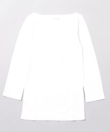 Ginger 七分袖ボートネックTシャツ