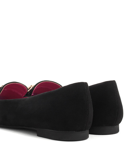 RANDA（ランダ）の「ポインテッドトゥビットローファー（ローファー・レディース・ブラック/ベージュ/グレー/グレー系その他/ワイン/ブルー/シルバー・LL/SS/S/M/L）」の10枚目の写真