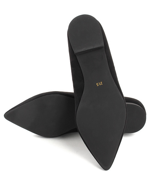 RANDA（ランダ）の「ポインテッドトゥビットローファー（ローファー・レディース・ブラック/ベージュ/グレー/グレー系その他/ワイン/ブルー/シルバー・LL/SS/S/M/L）」の11枚目の写真