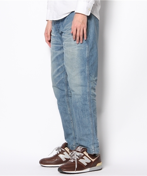 Sanca（サンカ）の「Sanca/12.5OZ DENIM CROPPED MILITARY（デニムパンツ・メンズ・インディゴブルー・1/2/3）」の2枚目の写真