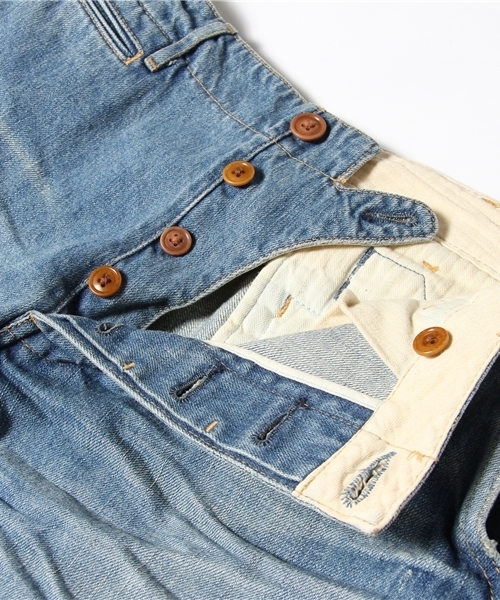 Sanca（サンカ）の「Sanca/12.5OZ DENIM CROPPED MILITARY（デニムパンツ・メンズ・インディゴブルー・1/2/3）」の8枚目の写真