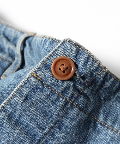 Sanca（サンカ）の「Sanca/12.5OZ DENIM CROPPED MILITARY（デニムパンツ・メンズ・インディゴブルー・1/2/3）」の9枚目の写真