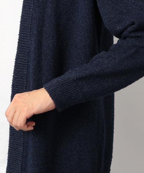 green label relaxing（グリーンレーベルリラクシング）の「SC ブークレムジイージー カーディガン ◆（カーディガン/ボレロ・メンズ・ブラック/ネイビー/ターコイズブルー・S/M/L）」の9枚目の写真