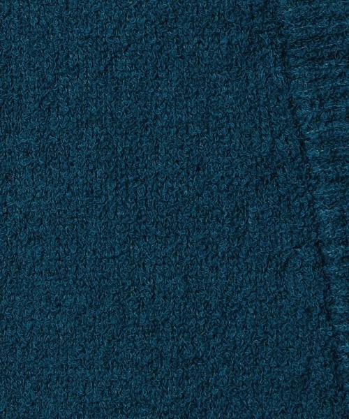 green label relaxing（グリーンレーベルリラクシング）の「SC ブークレムジイージー カーディガン ◆（カーディガン/ボレロ・メンズ・ブラック/ネイビー/ターコイズブルー・S/M/L）」の5枚目の写真