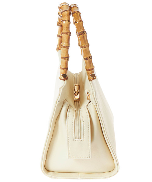 Edit Sheen（エディットシーン）の「バンブーハンドルスクエアバッグ（ハンドバッグ・レディース・ブラック/オフホワイト・FREE）」の14枚目の写真