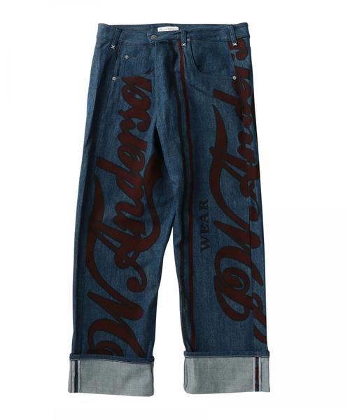 パンツ JW ANDERSON PAINTED DENIM 18ss JW Anderson（ジェイダブリューアンダーソン）の「＜J.W.ANDERSON