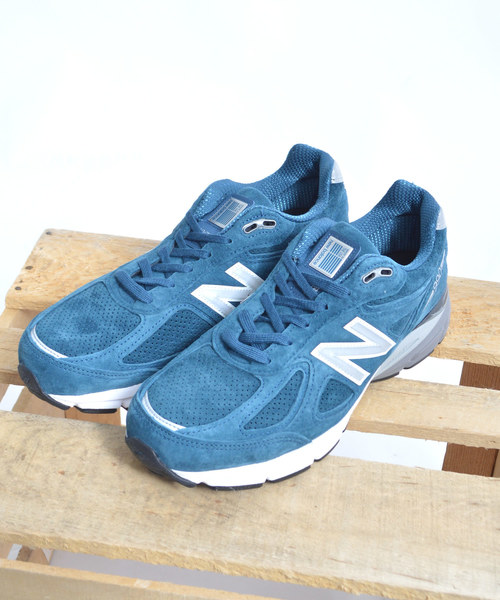 NEW BALANCE（ニューバランス）の「New Balance / ニューバランス M990 USA（スニーカー・メンズ・ブラック/ブルー/ベージュ・10/9/8h/9h/8）」の3枚目の写真