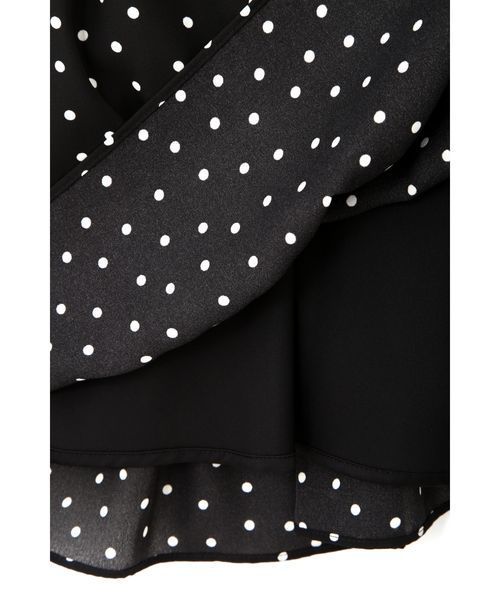 PROPORTION BODY DRESSING（プロポーションボディドレッシング）の「ミニドット＆ギンガム衿付ワンピース（ワンピース・レディース・ブラック/ブラック系その他・1/2/3）」の12枚目の写真