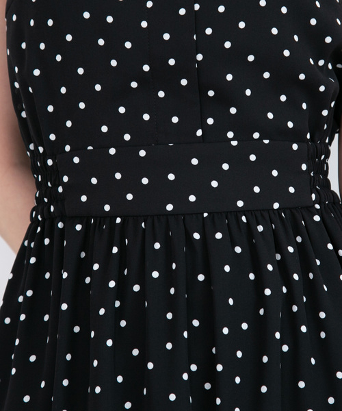 PROPORTION BODY DRESSING（プロポーションボディドレッシング）の「ミニドット＆ギンガム衿付ワンピース（ワンピース・レディース・ブラック/ブラック系その他・1/2/3）」の20枚目の写真