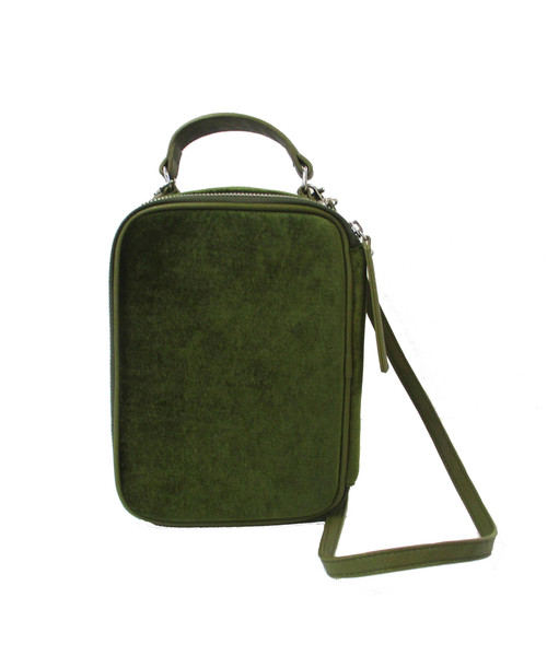 Edie Tokyo（エディートーキョー）の「【Edie Tokyo】 ED_velvet_vanitysquare_Amy14936800（トートバッグ・レディース・ネイビー/カーキ・FREE）」の9枚目の写真