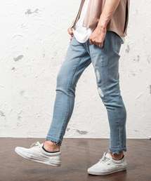 MinoriTY | ストレッチクラッシュスキニーデニムパンツ ジーンズ メンズ ボトムス(その他パンツ)