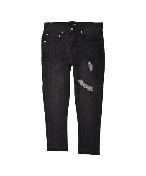 MinoriTY（マイノリティ）の「ストレッチクラッシュスキニーデニムパンツ ジーンズ メンズ ボトムス（その他パンツ・メンズ・ブラック/グレー/サックスブルー/インディゴブルー・S/M/L/XL）」の7枚目の写真