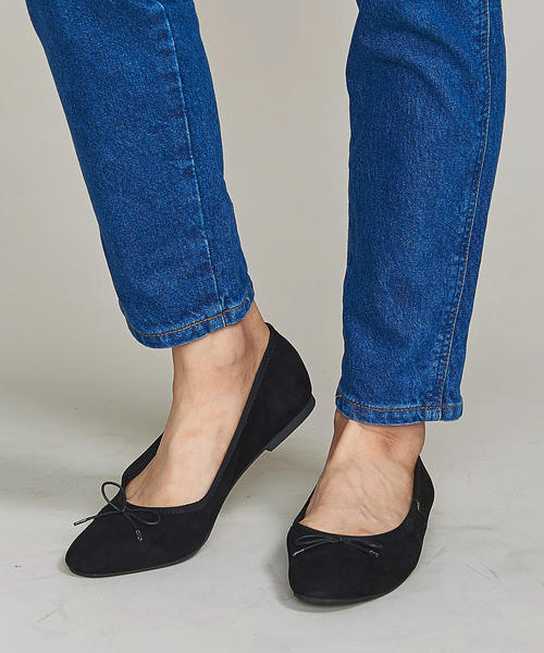 BEAUTY&YOUTH UNITED ARROWS（ビューティーアンドユースユナイテッドアローズ）の「BY スエードボア バレエシューズ -2WAY- ◆（バレエシューズ・レディース・ブラウン/グレー/ブラック・38h/37h/38/37/36h/36）」の8枚目の写真