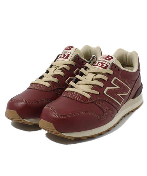NEW BALANCE（ニューバランス）の「ニューバランス ベーシック ランニング メタリック new balance W367L（スニーカー・レディース・ブラック/バーガンディー/ライトピンク・22cm/25cm/22.5cm/23cm/23.5cm/24cm/24.5cm）」の3枚目の写真