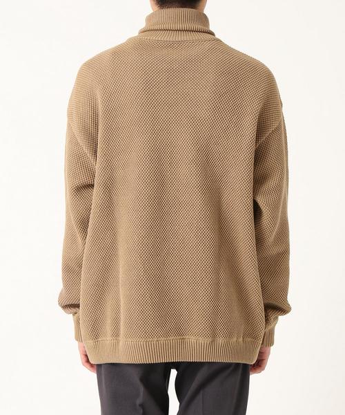 crepuscule（クレプスキュール）の「◆CREPUSCULE / クレプスキュール 417別注 TURTLE NECK（ニット/セーター・メンズ・ブラウン/ベージュ/イエロー系その他・1/2）」の12枚目の写真