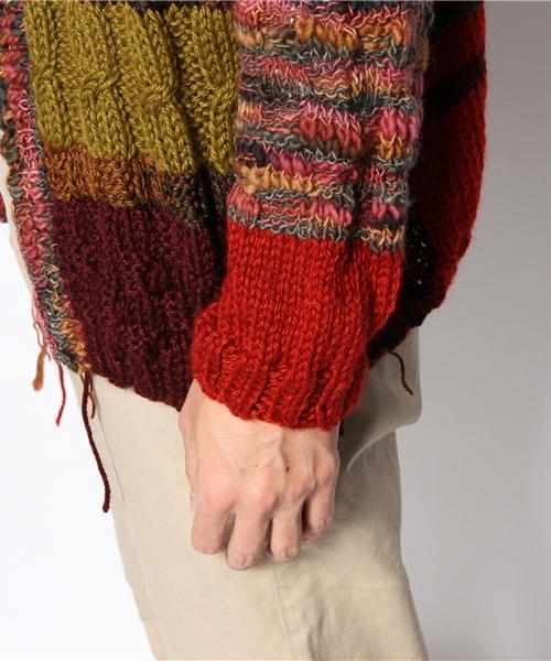 BEAMS（ビームス）の「□HARAPOS REALES / CREW NECK C/GN