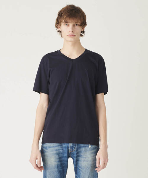 Calvin Klein Jeans(カルヴァンクラインジーンズ)の「スリム T シャツ(Tシャツ/カットソー・メンズ・ホワイト/ブラック/ネイビー・S/M/L/XL)」の3枚目の写真
